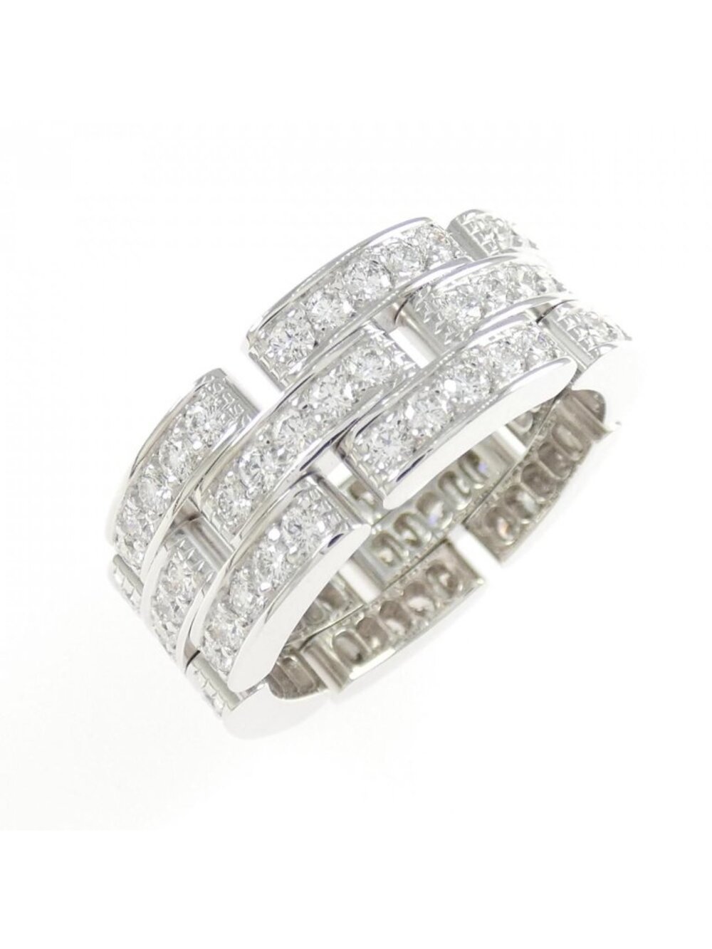 Cartier Maillon Panthere Full Diamond Ring
